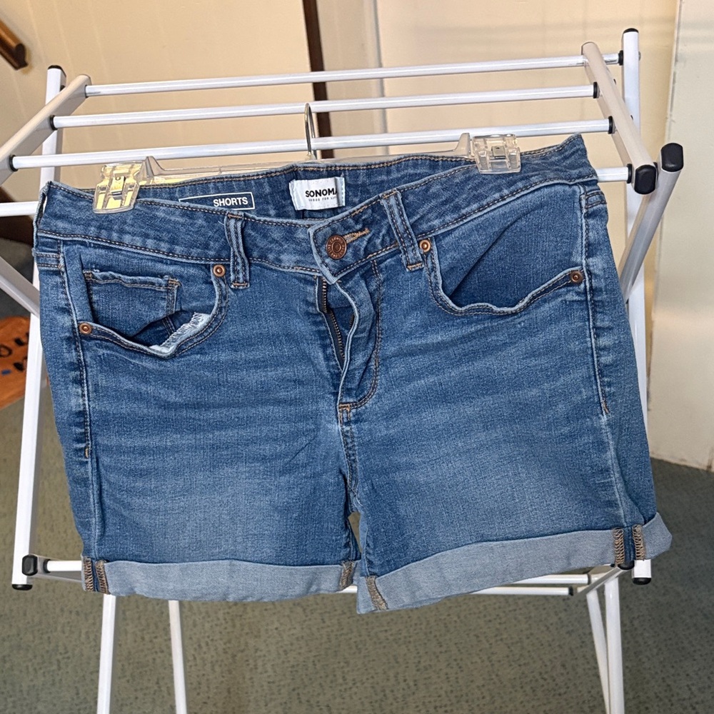Sonoma Women's Classic Blue Jean Shorts